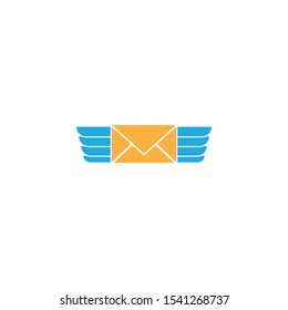 Email logo template vector icon design