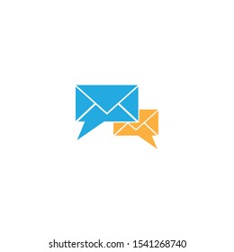 Email logo template vector icon design