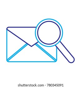 email magnifier search sms message