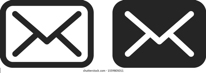 Email Mail Contacts Vector Icon