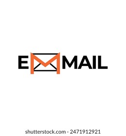 Email Mail Envelope Express Delivery Quick Vector Logo Design