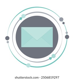 email mail envelope flat illustration graphic icon