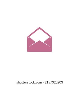 Email, mail envelope icon logo illustration template