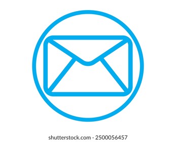 Email, Mail, Envelope and Message icon vector. flat style vector illustration.