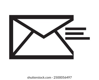 Email, Mail, Envelope and Message icon vector. flat style vector illustration.