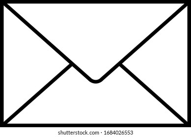 icono de correo electrónico para aplicaciones y sitios web