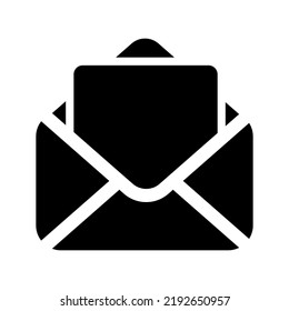 e-mail or mail icon. Email envelope, letter vector illustration