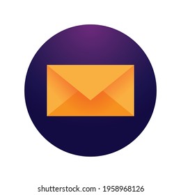 email and mail icon vector, Email service design