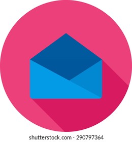 E-mail, mail, internet icon vector image. Can also be used for phone tab bar and settings. Suitable for use on web apps, mobile apps and print media