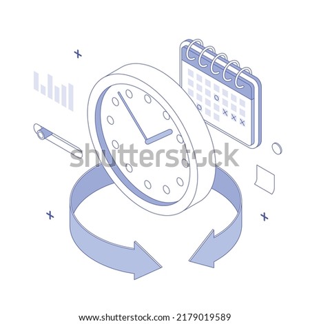 E-mail, mail, letter, ad, send, write, document, correspondence, envelope. Isometric vector illustration flat design isolated. Outline, linear style, line art, editable stroke.