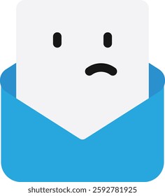 Email Mail Message Icon Vector Flat Illustration