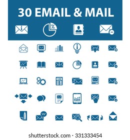 E-Mail, E-Mail, E-Mail-Symbole