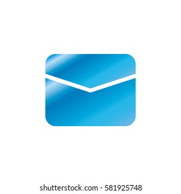 Email or mail symbol icon vector illustration graphic design