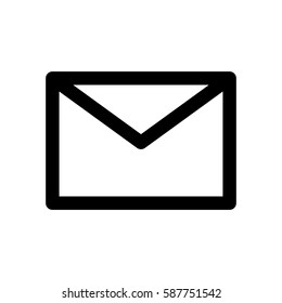 Email or mail symbol icon vector illustration graphic design
