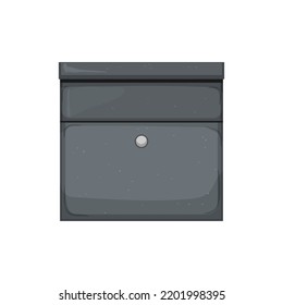 email mailbox letter cartoon. email mailbox letter sign. isolated symbol vector illustration