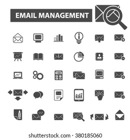 email management icons