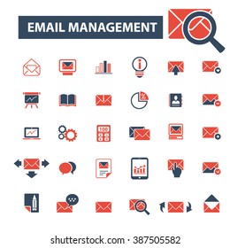 email management icons
