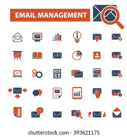 email management icons
