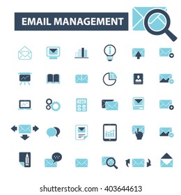 email management icons
