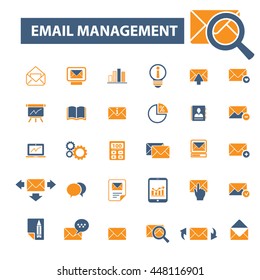 email management icons