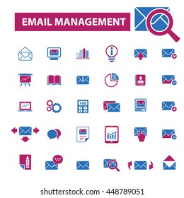 email management icons