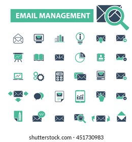 email management icons