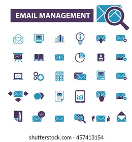 email management icons