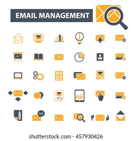 email management icons