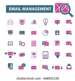 email management icons