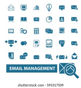 email management icons