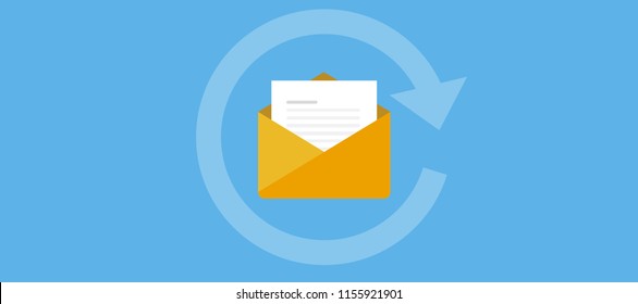 email marketing, auto responder email / email automatic auto reply response icon send