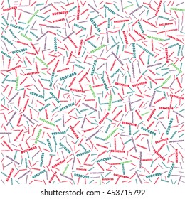 E-mail marketing, colored text background. Success, sales, discount, special offer. 