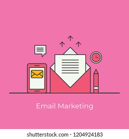 Email Marketing Concept