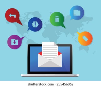 E-mail Marketing Concept