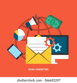 Email Marketing Concept