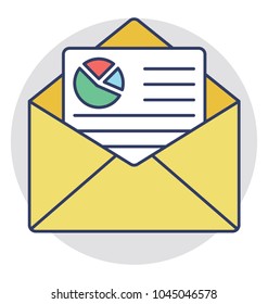 Email marketing concept envelope 