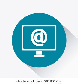 Email marketing design, vector illustration eps 10.
