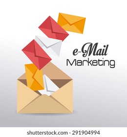 Email marketing design, vector illustration eps 10.