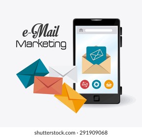 Email Marketing Design, Vector Illustration Eps 10.