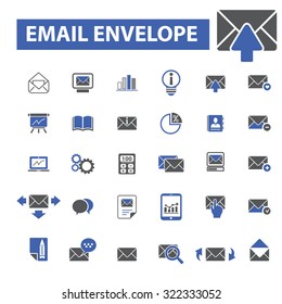 email marketing, envelope icons