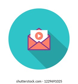 E-Mail Marketing Flat Icon