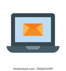 Email Marketing Flat Icon Design For Personal nad Commercial Use