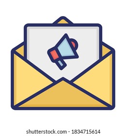 
Iconos vectoriales completamente editables de marketing por correo electrónico
