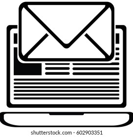 Email marketing icon