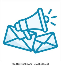 Email Marketing Icon Element For Design