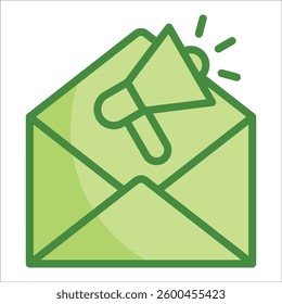 Email Marketing Icon Element For Design