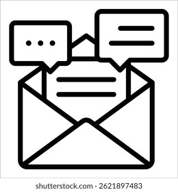 Email Marketing Icon Element For Design