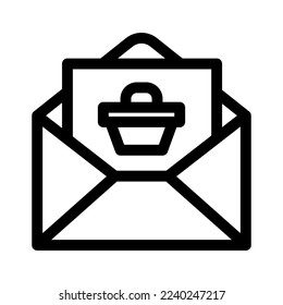email marketing icon or logo isolated sign symbol vector illustration - high quality black style vector icons
