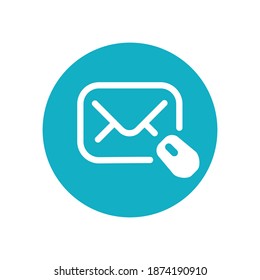 Icono de Email Marketing. Gráficos vectoriales