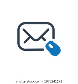 Icono de Email Marketing. Gráficos vectoriales